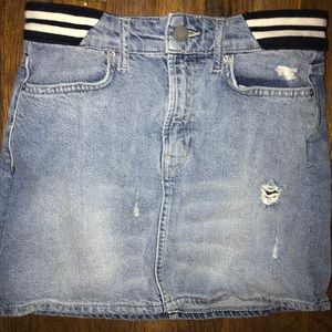All Saints Denim Skirt